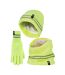 Heat Holders - 1 Ensemble Homme Bonnet Gant Cache Cou Haute Visibilité Hiver-1