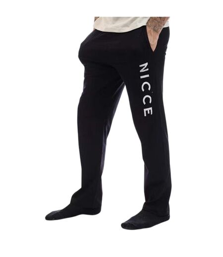 Mens Aderyn Cotton Loungewear Set Black Nicce