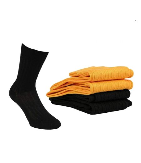 Chaussettes Homme Lot de 4 Fil d'Ecosse