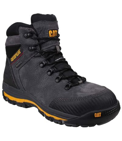 Caterpillar Mens Munising Waterproof Safety Boots (Dark Shadow) - UTFS4147