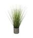 Plante Artificielle en Pot Herbe 45cm Gris-1