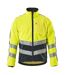 Veste Polaire Safe Supreme Homme Jaune Fluo Bleu Marine Foncé Mascot-1