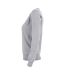 Womens/ladies oakville crew neck sweatshirt grey melange Cutter & Buck-3
