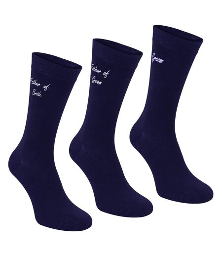 Sock Snob - 3 Paires Cadeau Père Du Marié Et Père De La Mariée Chaussettes