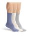 Lot de 3 Paires de Mi-Chaussettes Basique Coton-1
