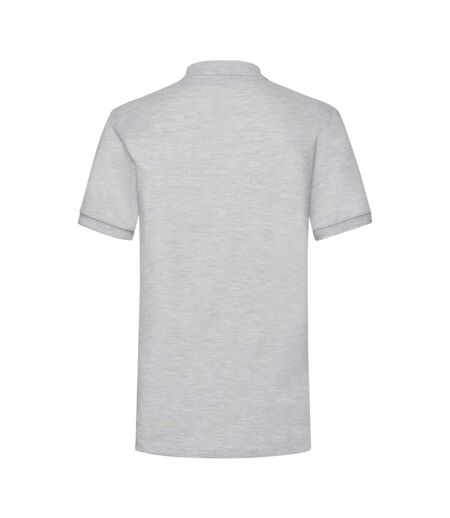 Polo Homme Gris Chiné Fruit Of The Loom
