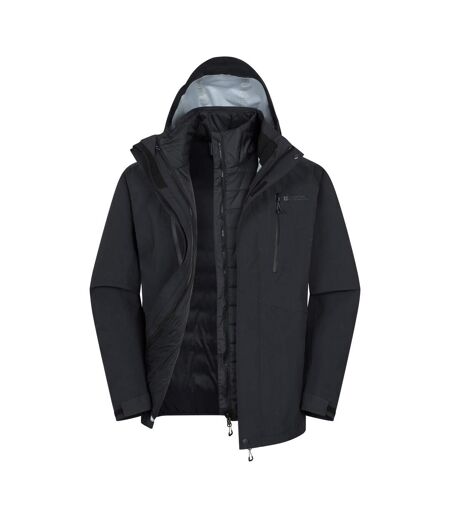 Doudoune Matelassée Zenith Extreme Homme Noir Mountain Warehouse