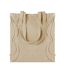 Atlanta Twin Handle Drawstring Bag One Size Beige Heather SOLS-1