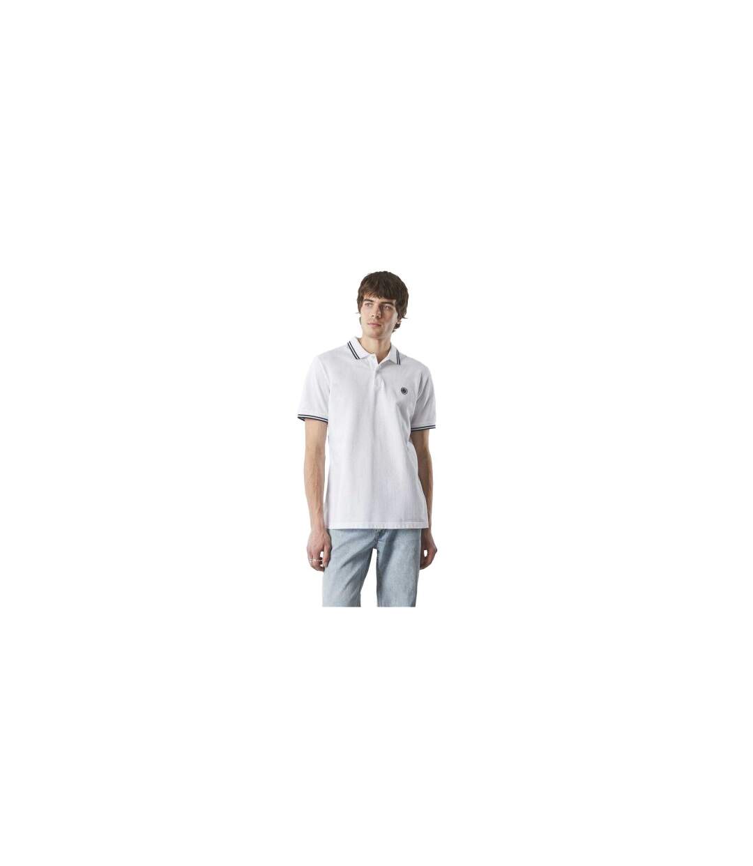Polo Homme Blanc Pretty Green-1