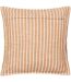 Tala reversible stripe cushion cover 45cm x 45cm pecan Yard