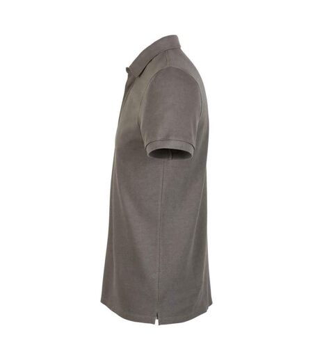 NEOBLU Mens Owen Pique Polo Shirt (Soft Grey)