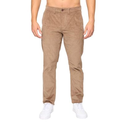 Pantalon cordout homme marron clair Crosshatch