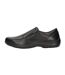 IMAC Mens Twin Gusset Casual Leather Shoes (Black) - UTDF613