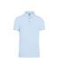 Kariban Mens Jersey Knit Polo Shirt (Sky Blue)