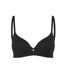 Womens/ladies All Over Logo T-shirt Bra Jet Black Ted Baker-1