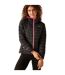 Doudoune matelassée hillpack femme noir / rose fluo Regatta