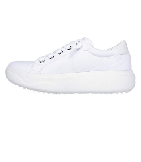 Baskets Popupsmax Femme Blanc Skechers