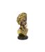 Buste Femme Africaine en Résine Nairobi 28cm Or-2