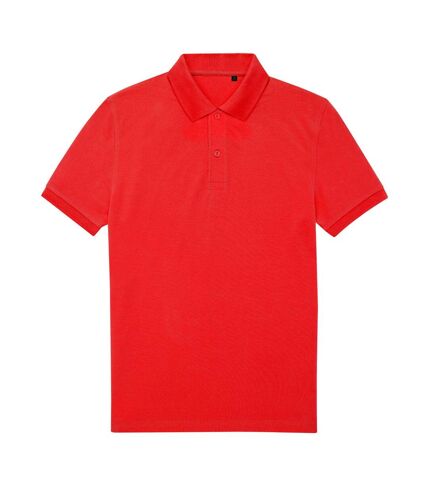 B&C Mens My Eco Polo Shirt (Red)