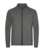 Mens Adapt Full Zip Jacket Anthracite Melange Cutter & Buck-1