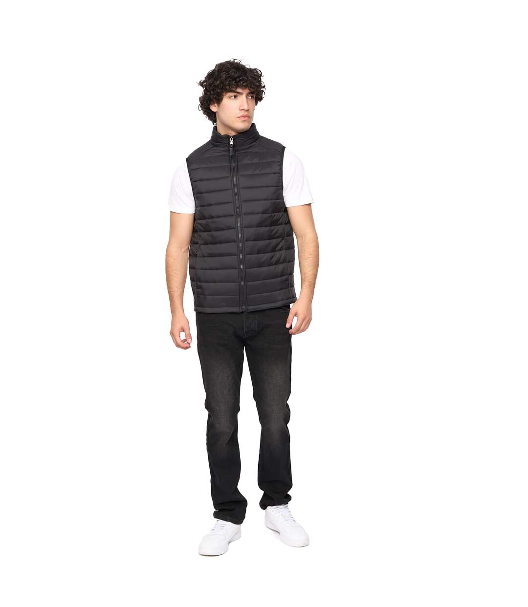 Mens earlam gilet black Bewley & Ritch-4