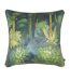 Forbidden forest cushion cover 55cm x 55cm sapphire blue/green Prestigious Textiles