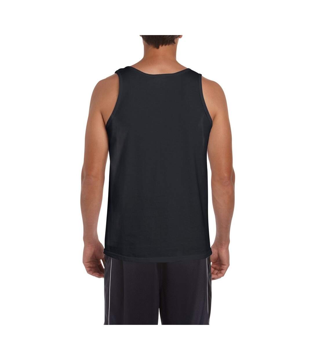 Gildan Mens Softstyle® Tank Vest Top (Black) - UTRW3171