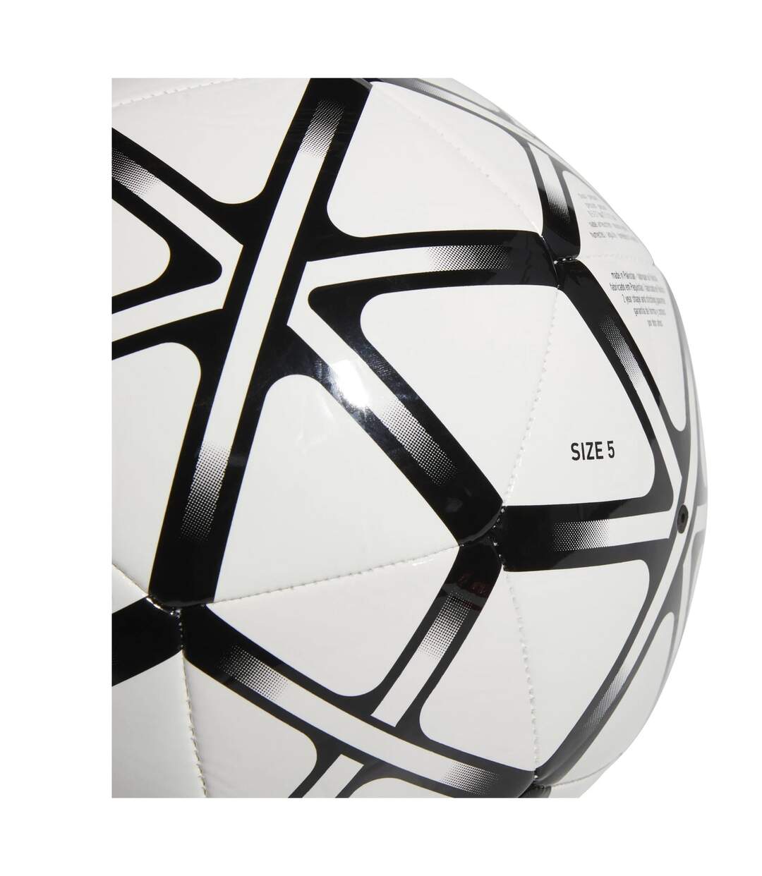 Ballon De Foot Starlancer Club Taille 4 Blanc Adidas-3