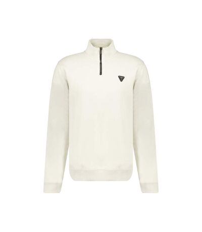 Pull col zippé en coton pour homme KENT