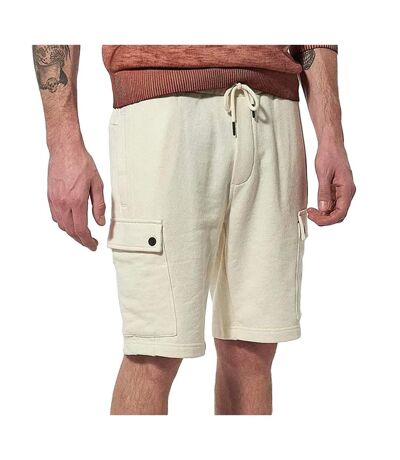 Short Jogging Cargo Ecru Kaporal Nego - L