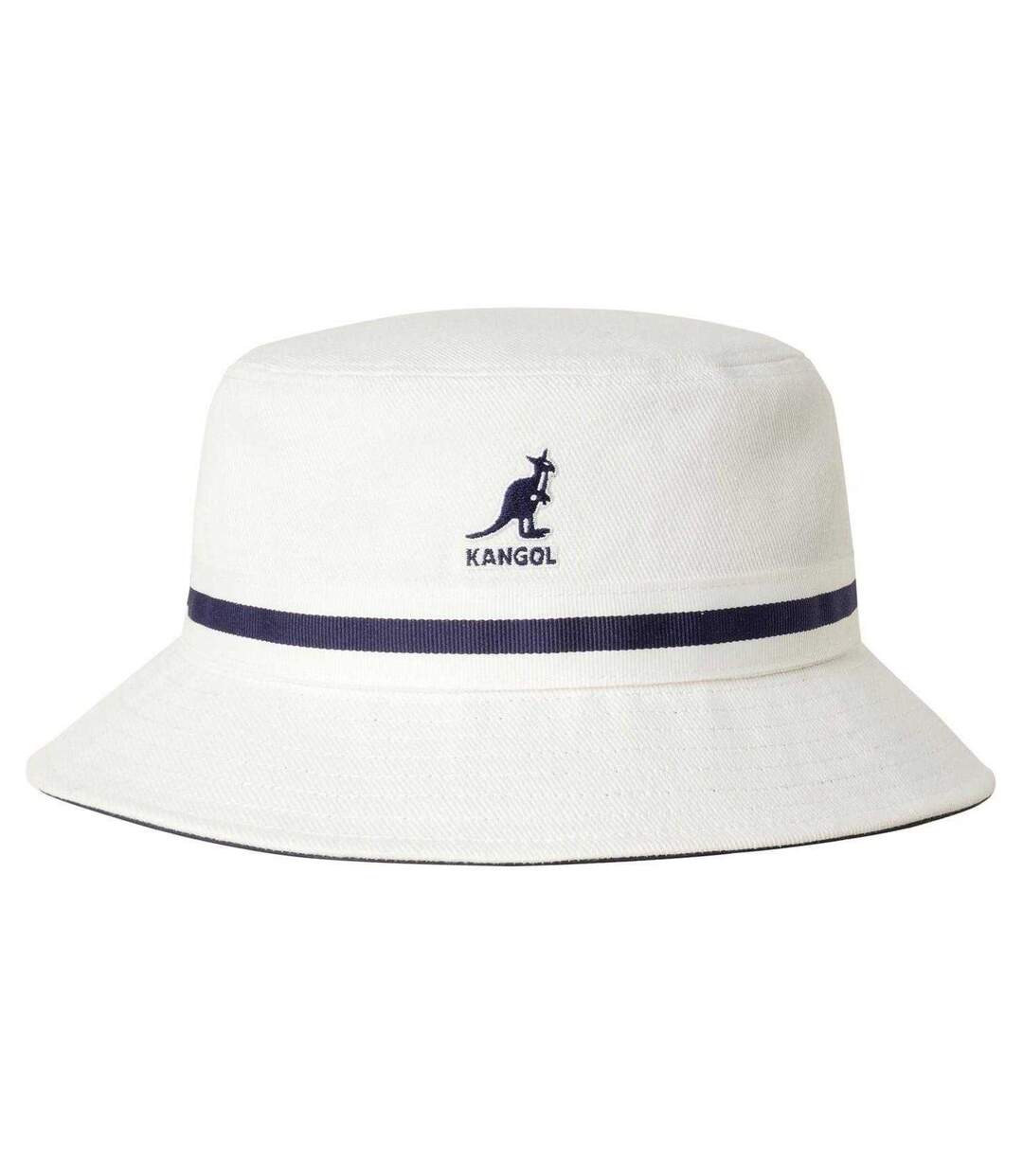Bob Motif/style Rayé Adulte Blanc Kangol-1