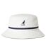 Bob Motif/style Rayé Adulte Blanc Kangol-1