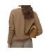 Gilet marron femme vero moda fiona-2