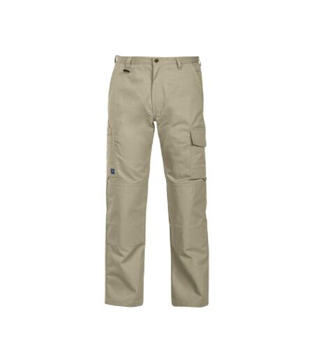 Pantalon De Travail Motif/style Uni Homme Marron Kaki Projob