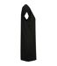Robe Décontractée Femme Noir Build Your Brand-3