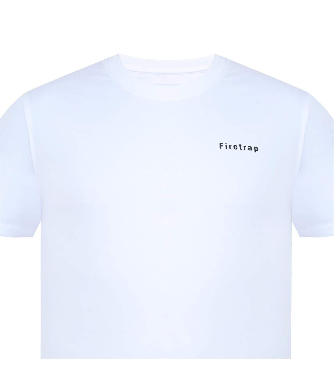 T-shirt Homme Blanc Firetrap-3