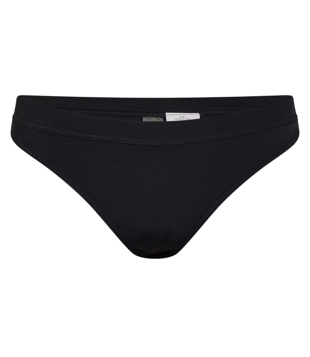 Womens/ladies Sporty Brazil Bikini Bottoms Black Puma-1