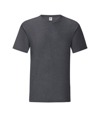 Mens iconic 150 t-shirt dark heather Fruit of the Loom