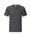 Mens iconic 150 t-shirt heather grey Fruit of the Loom