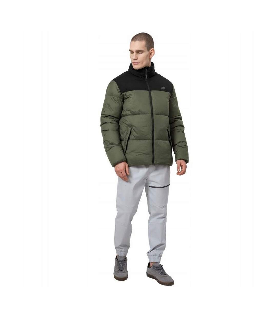 Doudoune Style Matelassé H4z22 Homme Vert 4F-4