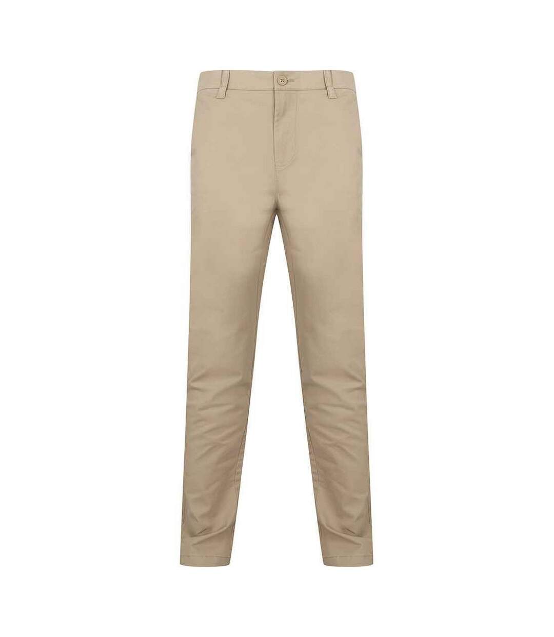 Pantalon flex homme beige gris Henbury