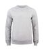 Sweat Premium Adulte Gris Chiné Clique-1