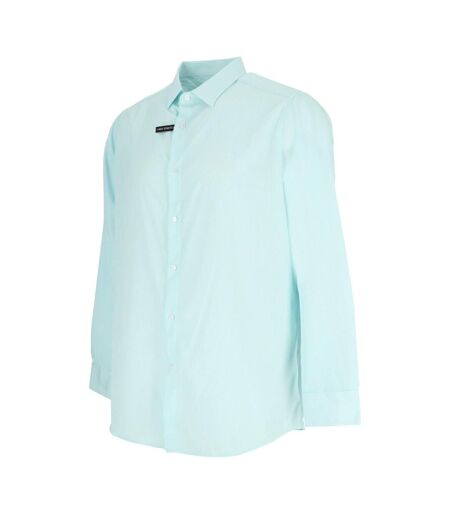 Mens Stripe Long-sleeved Shirt White Light Green Scotch And Soda