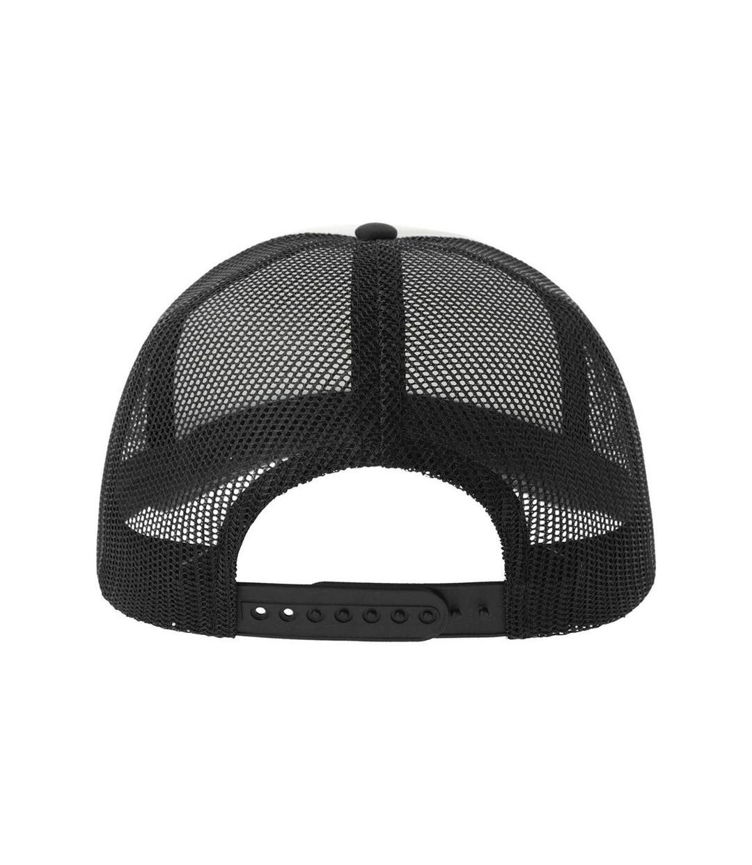 Casquette Trucker Motif/style 5 Panneaux Rapper-s Adulte Blanc Noir Atlantis-2