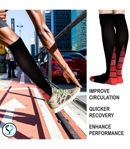 Mens Compression Socks Multicoloured Public Dealz