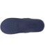 Isotoner Chaussons Mules homme velours ultra doux, semelle ergonomique soutien plantaire, mousse à mémoire forme-4