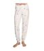 Pantalon De Détente Motif/style Imprimé Étoile Femme Blanc Cassé PJ Salvage-2