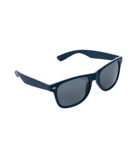 Unisex adult recycled pc plastic sunglasses one size navy XD Collection