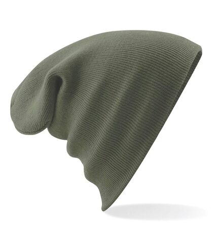 Beechfield - Bonnet tricoté - Unisexe (Vert kaki clair) - UTRW210