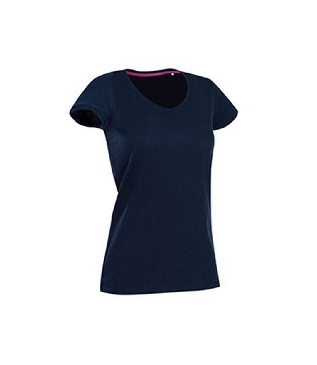 T-shirt Megan Femmes Bleu Marine Stedman-3